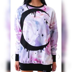 Killstar Pastel Moon Sweatshirt